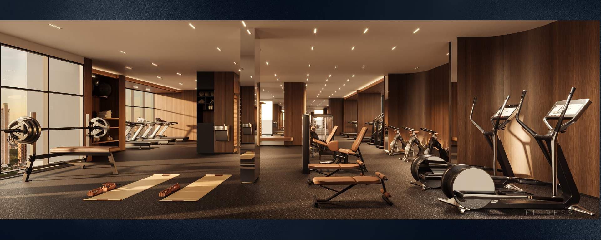 Fitness equipado